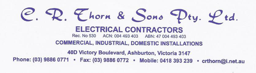 C.R. Thorn & Sons Pty Ltd